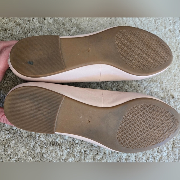 Tory Burch Benton 2 Ballet Flats Sea Shell Pink Size 7.5 - Picture 5 of 11